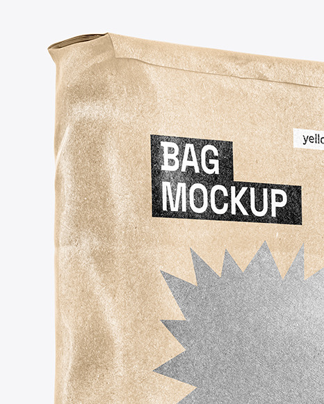 Kraft Bag Mockup