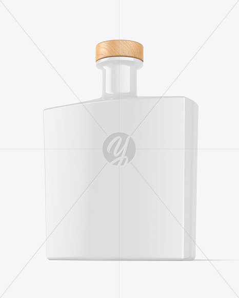 Glossy Bottle Mockup