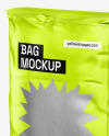 Metallized Paper Bag Mockup