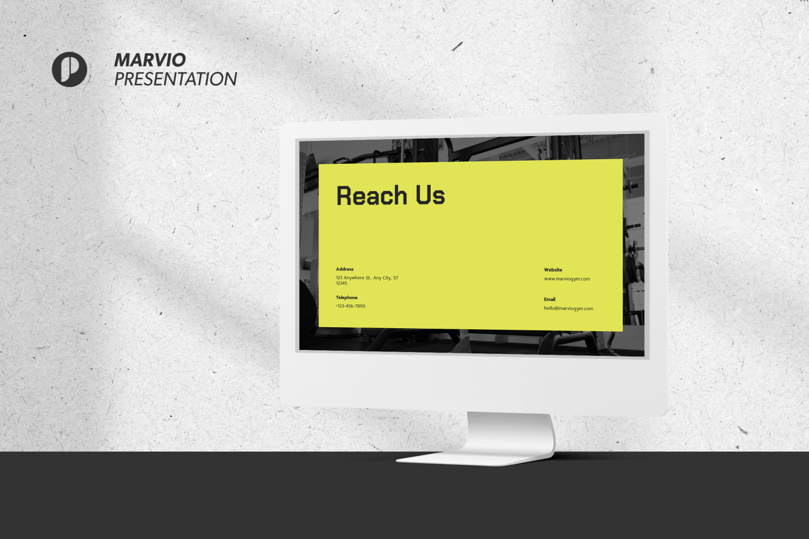 Marvio – pierced lemon bold gym & fitness center presentation Marvio – pierced lemon bold gym & fitness center presentation