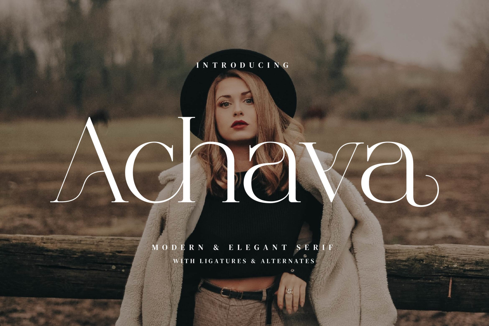 Achava Font Achava Font