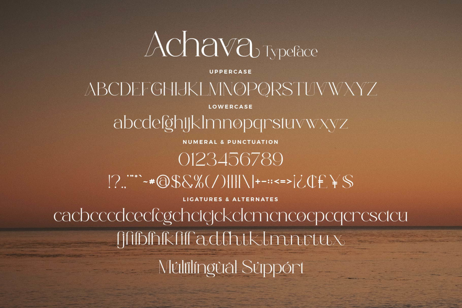 Achava Font