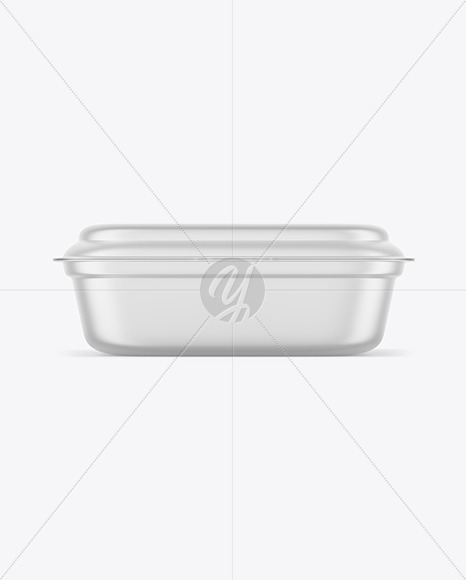 Metallized Paper Food Tray Mockup