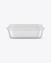 Metallized Paper Food Tray Mockup