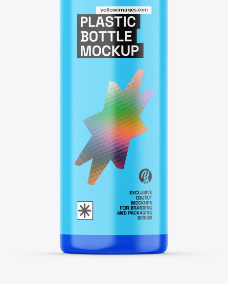 Glossy Cosmetic Bottle w/ Pump Mockup