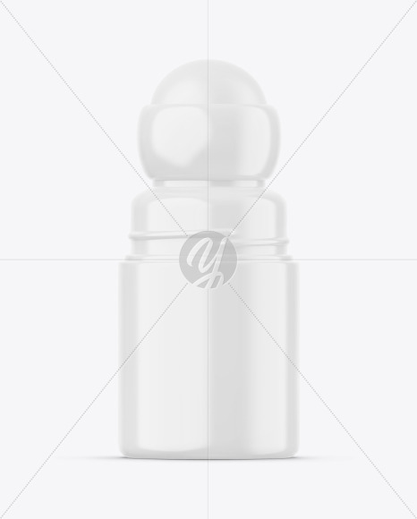 Glossy Roll-On Deodorant Mockup