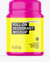 Glossy Roll-On Deodorant Mockup