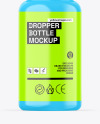 Glossy Dropper Bottle Mockup