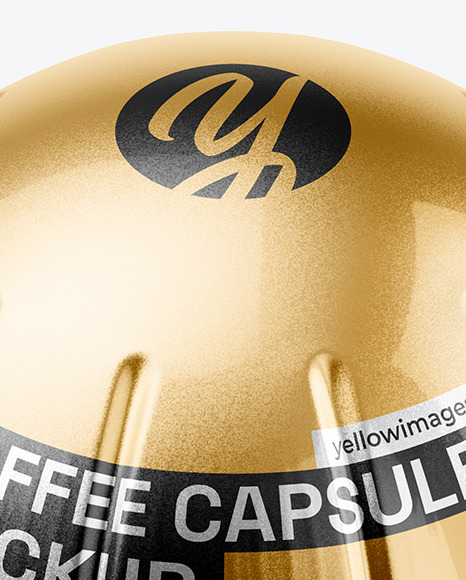 Metallic Coffee Capsule