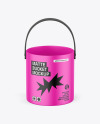 Matte Bucket Mockup