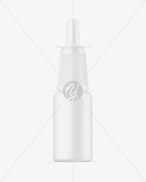 Matte Dropper Bottle Mockup