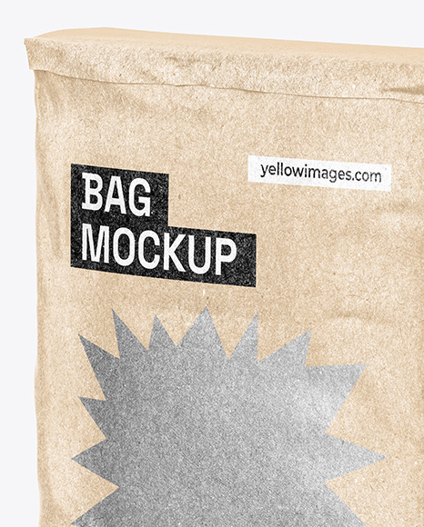 Kraft Paper Bag Mockup