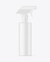 Matte Spray Bottle Mockup