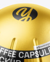 Matte Metallic Coffee Capsule