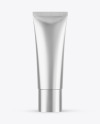 Metallic Cosmetic Tube Mockup