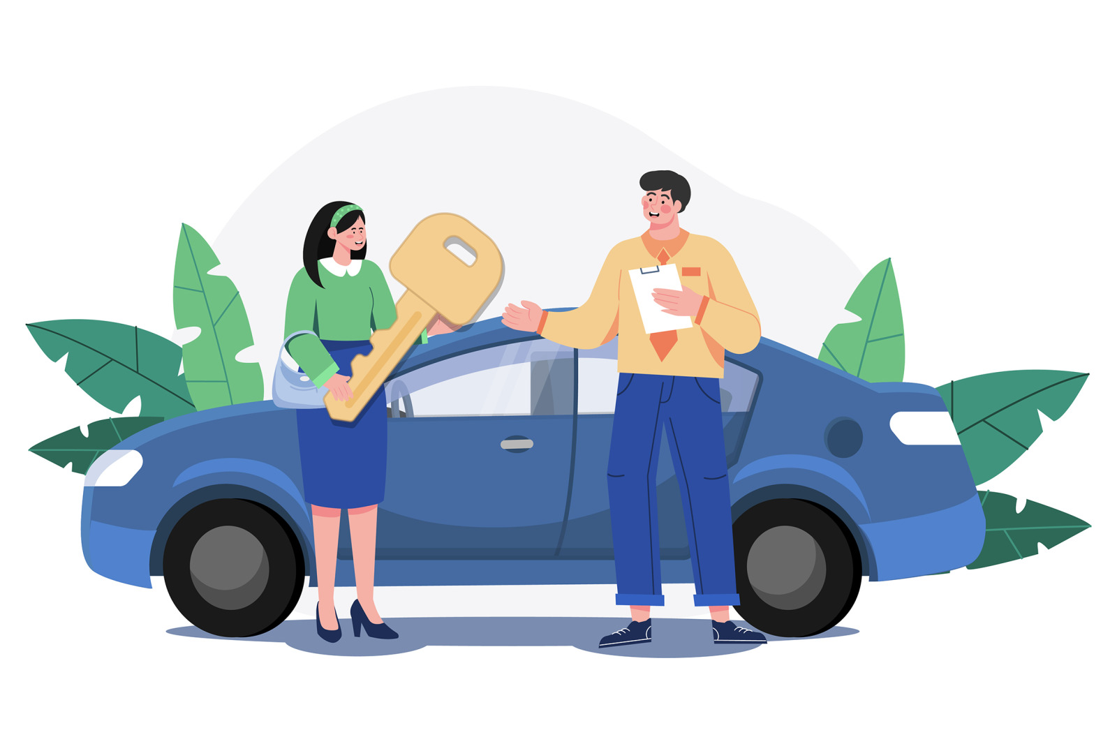 M550_Car Dealership Illustrations_Part 01 M550_Car Dealership Illustrations_Part 01