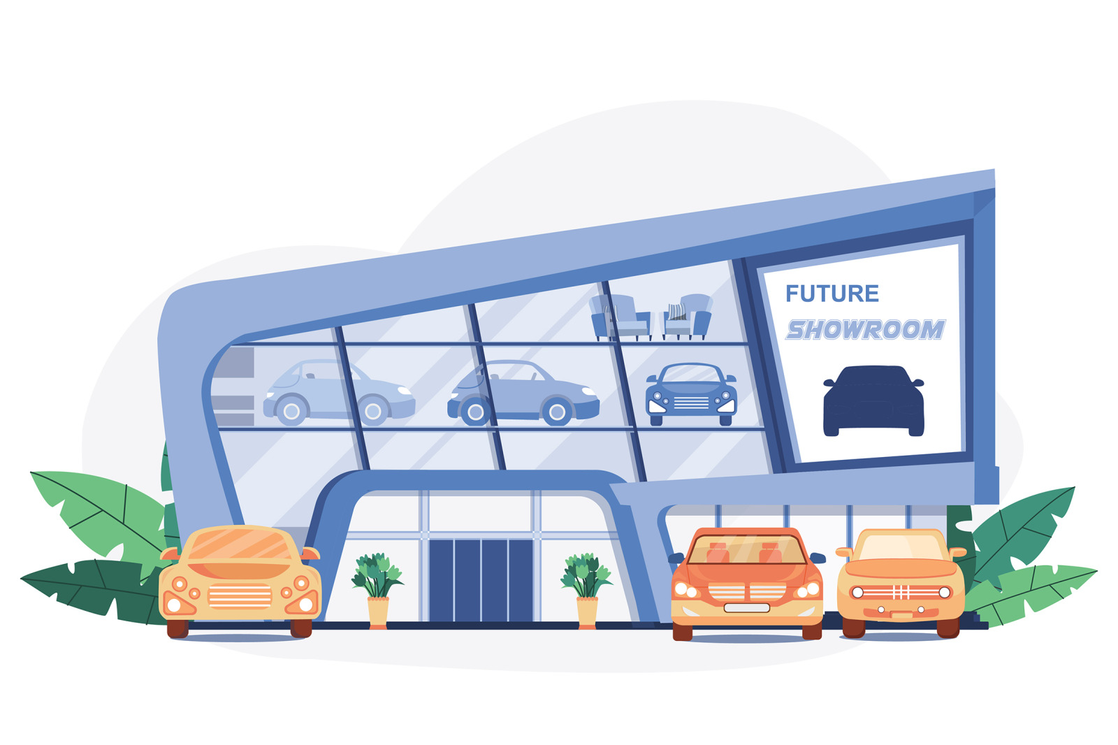 M550_Car Dealership Illustrations_Part 02 M550_Car Dealership Illustrations_Part 02