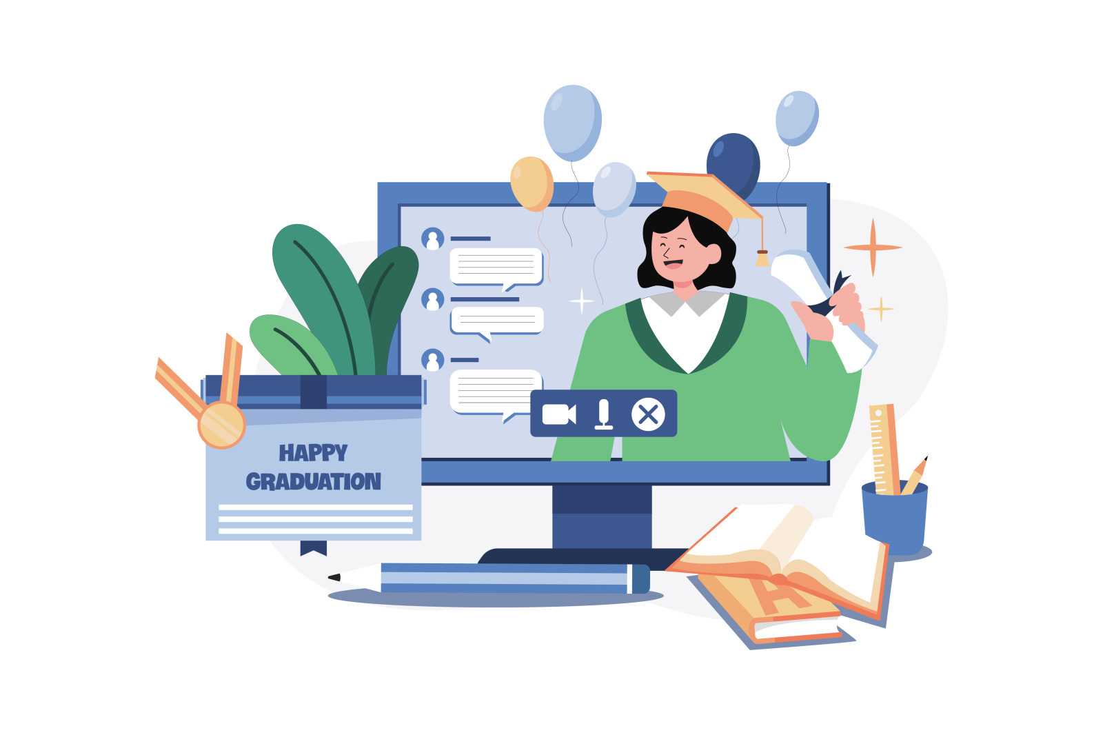M551_Online Education Illustration_Part 02 M551_Online Education Illustration_Part 02