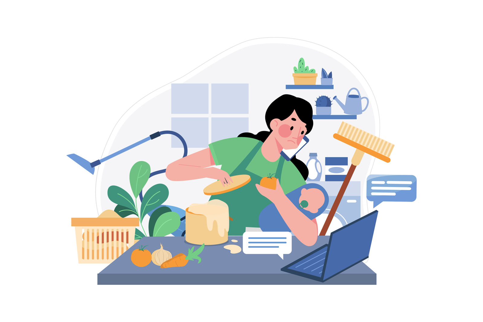 M553_Remote Work Illustration_Part 01 M553_Remote Work Illustration_Part 01