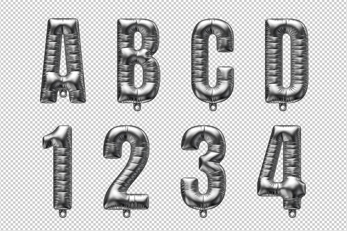 Party Balloons Font