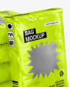 Metallized Paper Bags Mockup