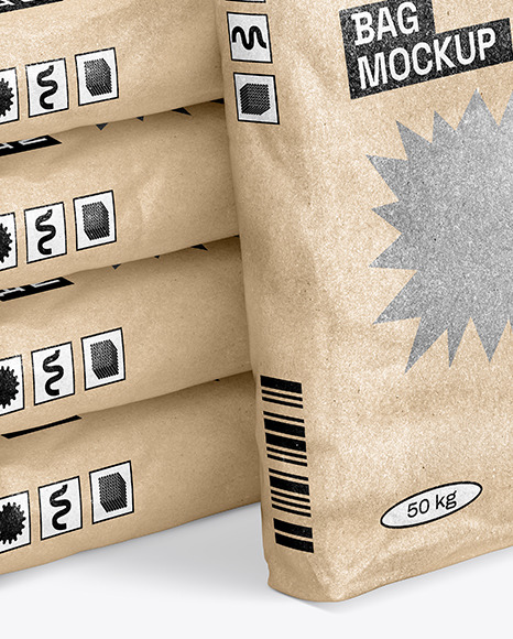 Kraft Bags Mockup