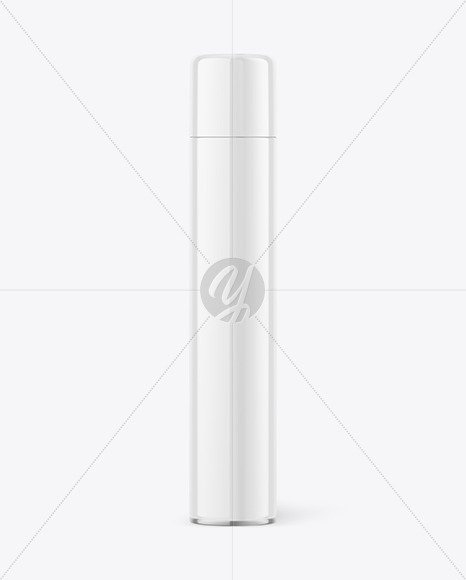 Glossy Spray Bottle Mockup