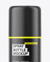 Glossy Spray Bottle Mockup