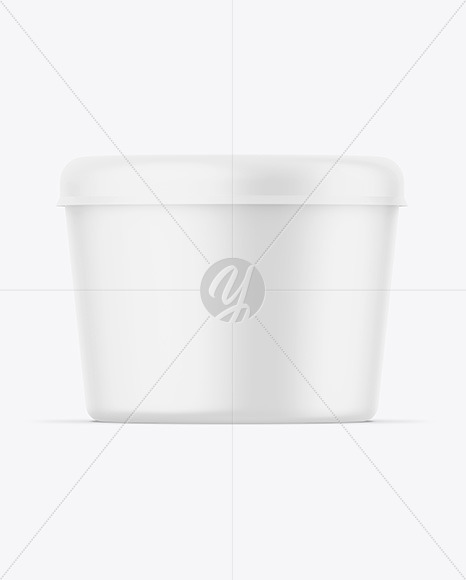 Matte Plastic Cup Mockup