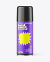 Glossy Spray Bottle Mockup