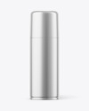 Matte Metallic Spray Bottle Mockup