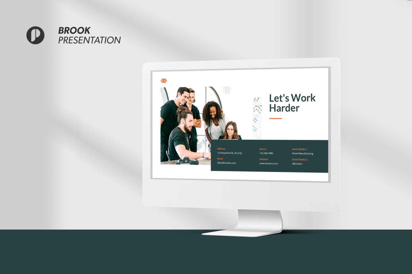 Brook – dark moss modern annual report presentation Brook – dark moss modern annual report presentation