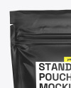 Paper Stand Up Pouch Mockup