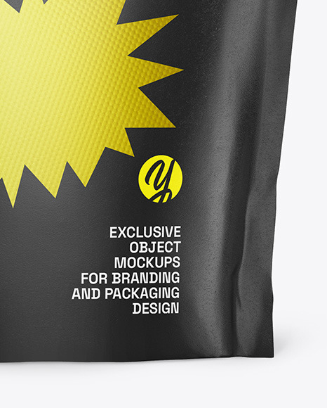 Paper Stand Up Pouch Mockup