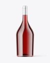 Clear Glass Red Wine Mockup