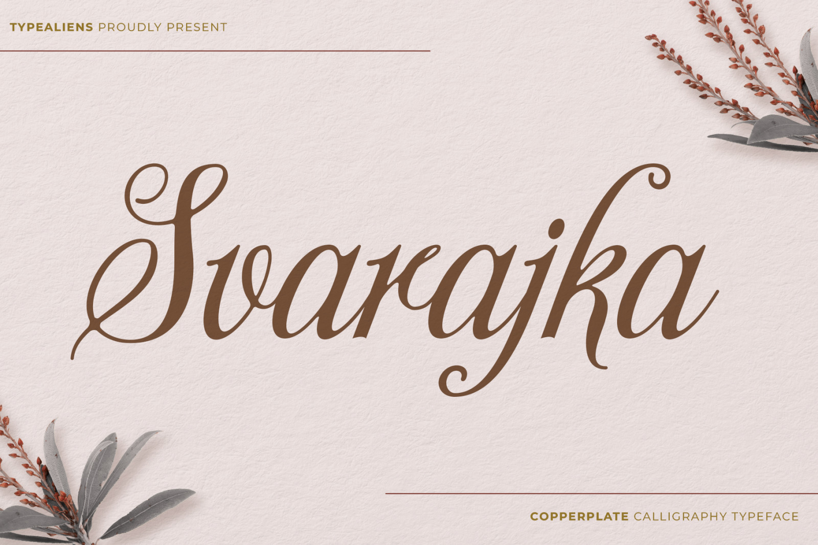 Svarajka Font Svarajka Font