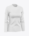 Women's Double-Layer Sleeve T-Shirt Mockup