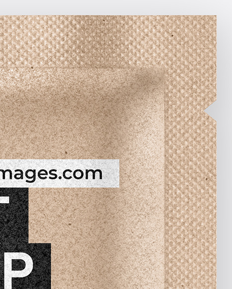 Kraft Sachet Mockup