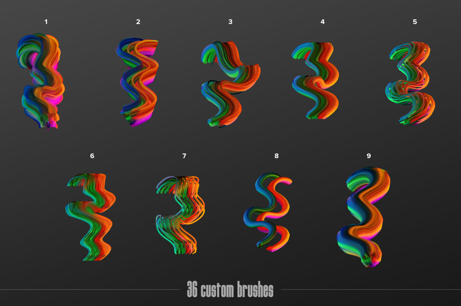 Painter: Multicolor Brushes (Affinity) Painter: Multicolor Brushes (Affinity)