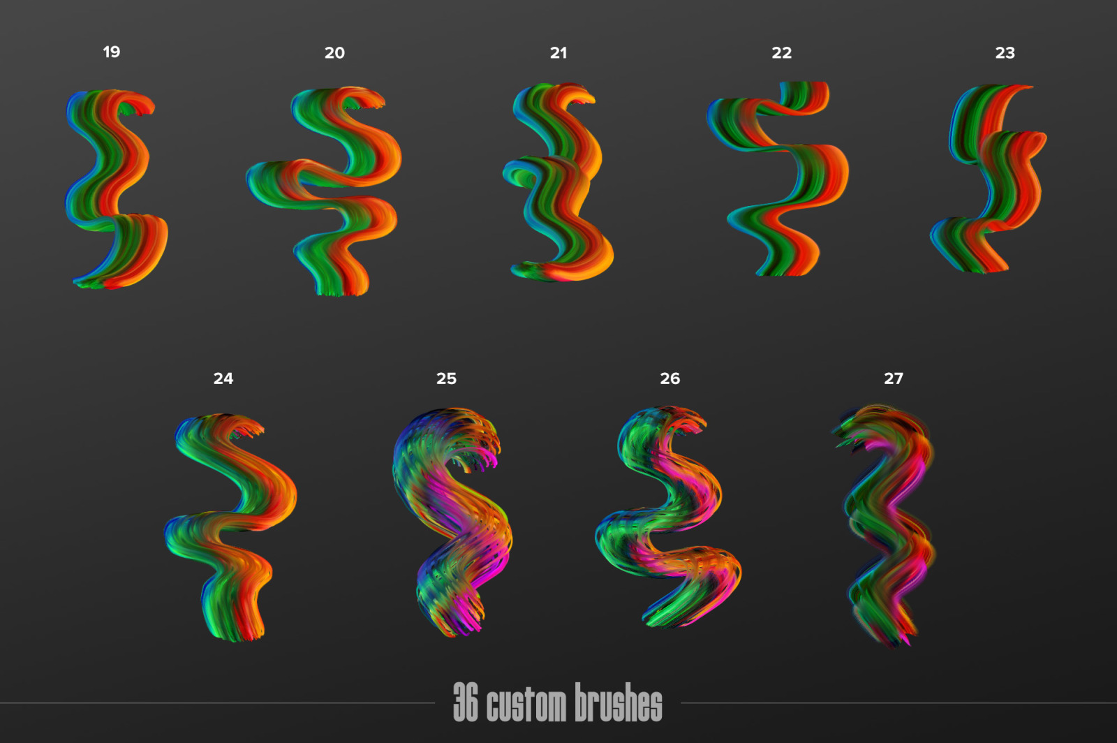 Painter: Multicolor Brushes (Affinity) Painter: Multicolor Brushes (Affinity)