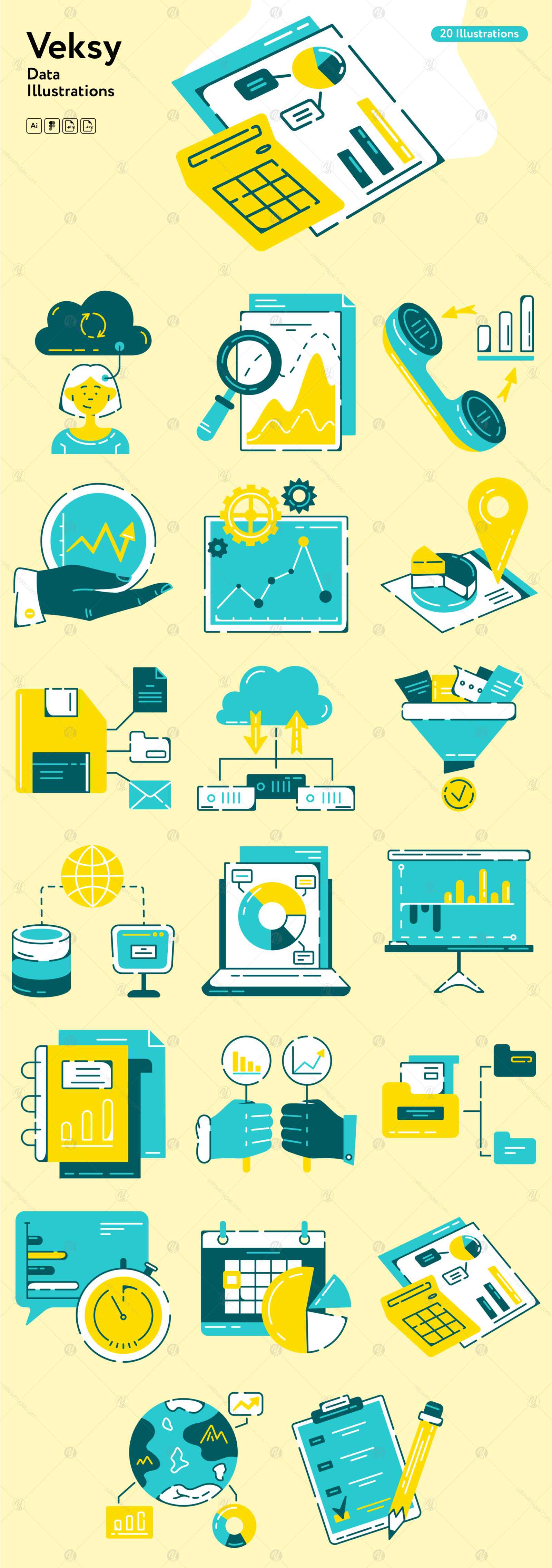 Veksy Data Illustrations Veksy Data Illustrations