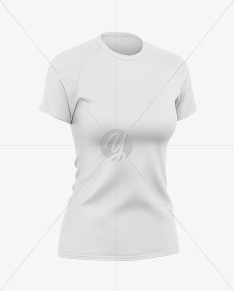 Women's Raglan T-Shirt Mockup