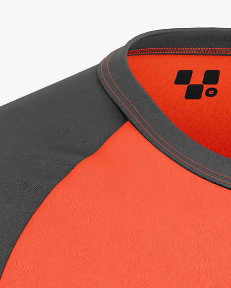 Women's Raglan T-Shirt Mockup