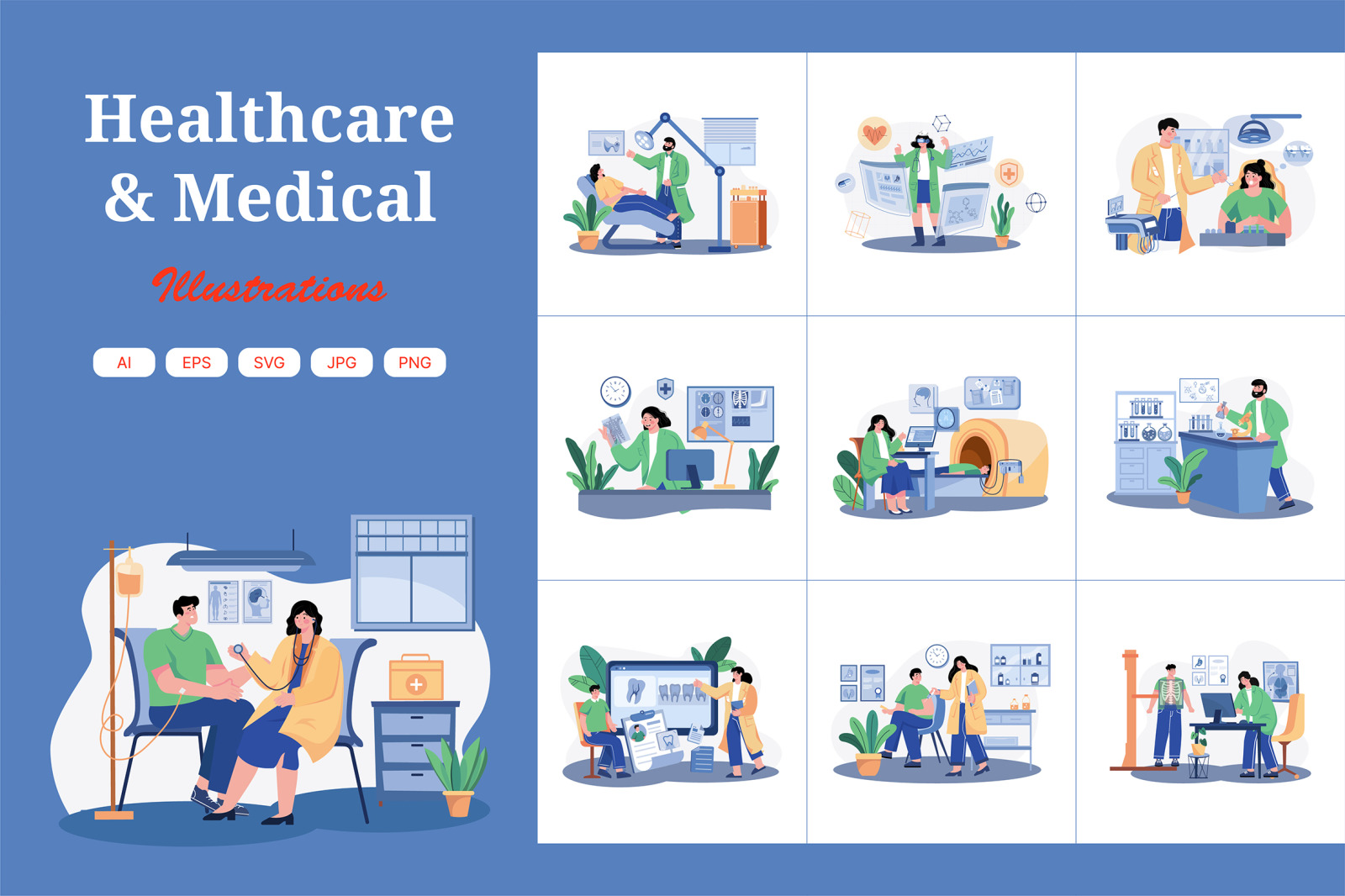 M554_Healthcare &amp; Medical Illustration_Part 01