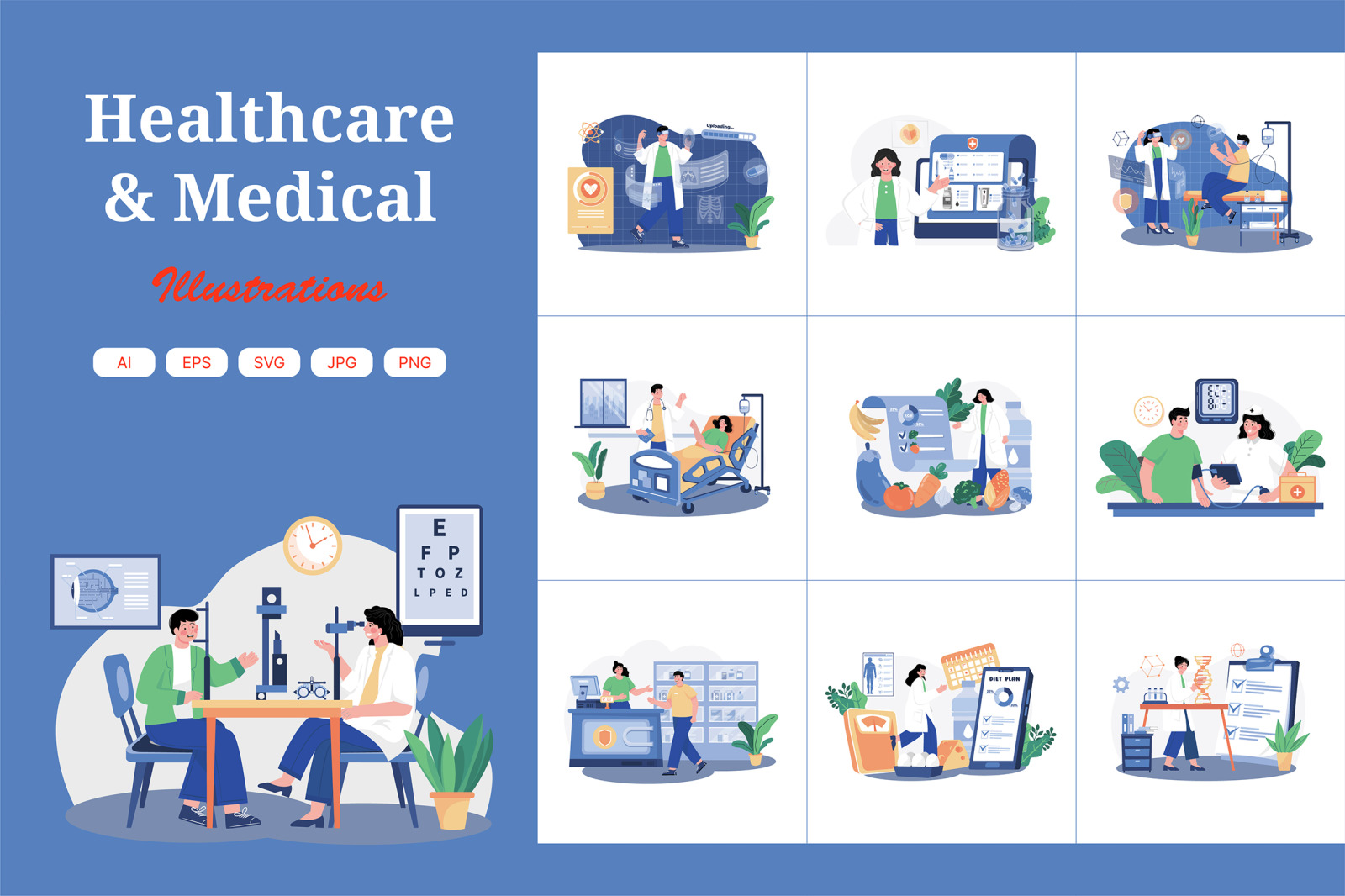 M554_Healthcare &amp; Medical Illustration_Part 02