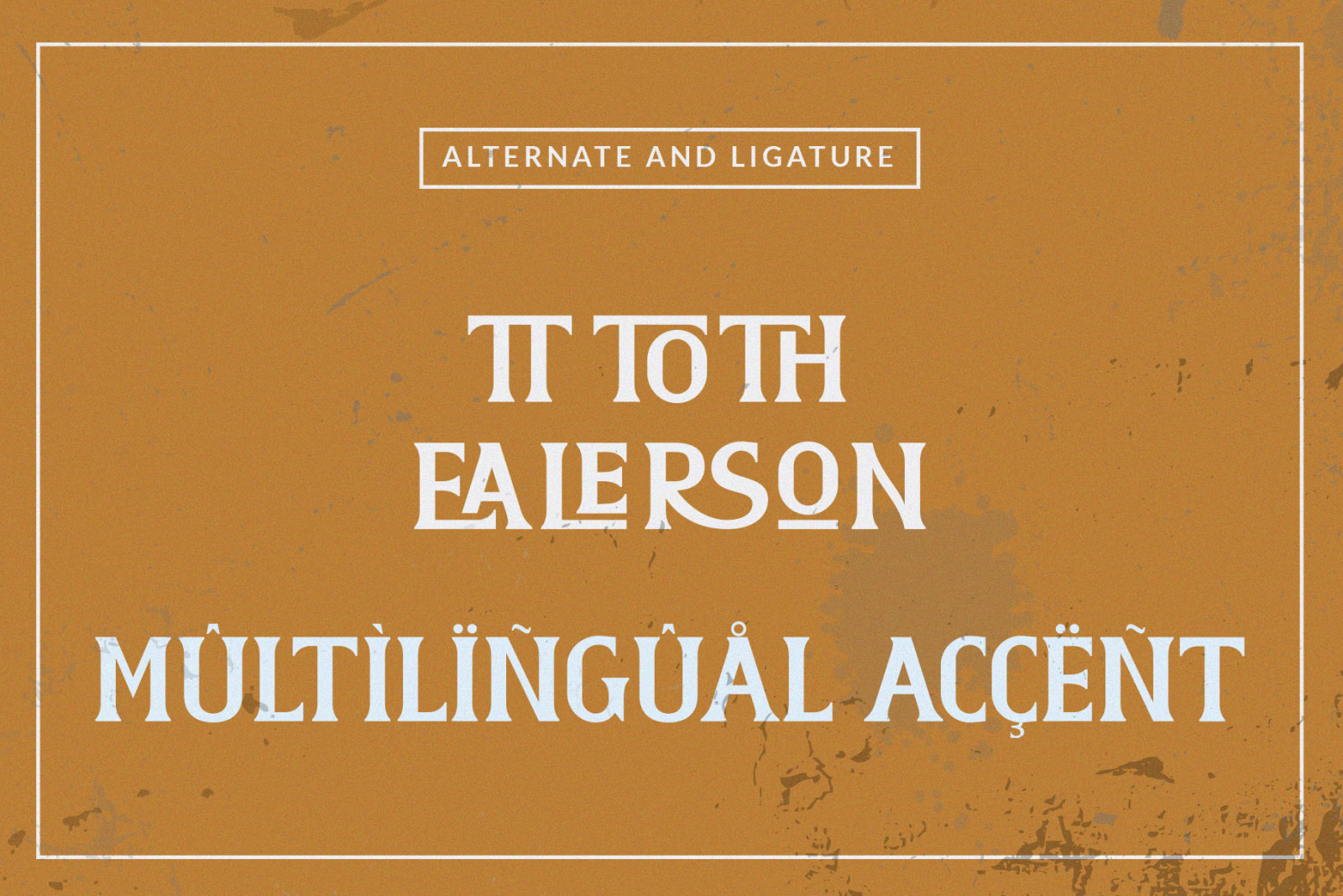 LEDERSON FONT LEDERSON FONT
