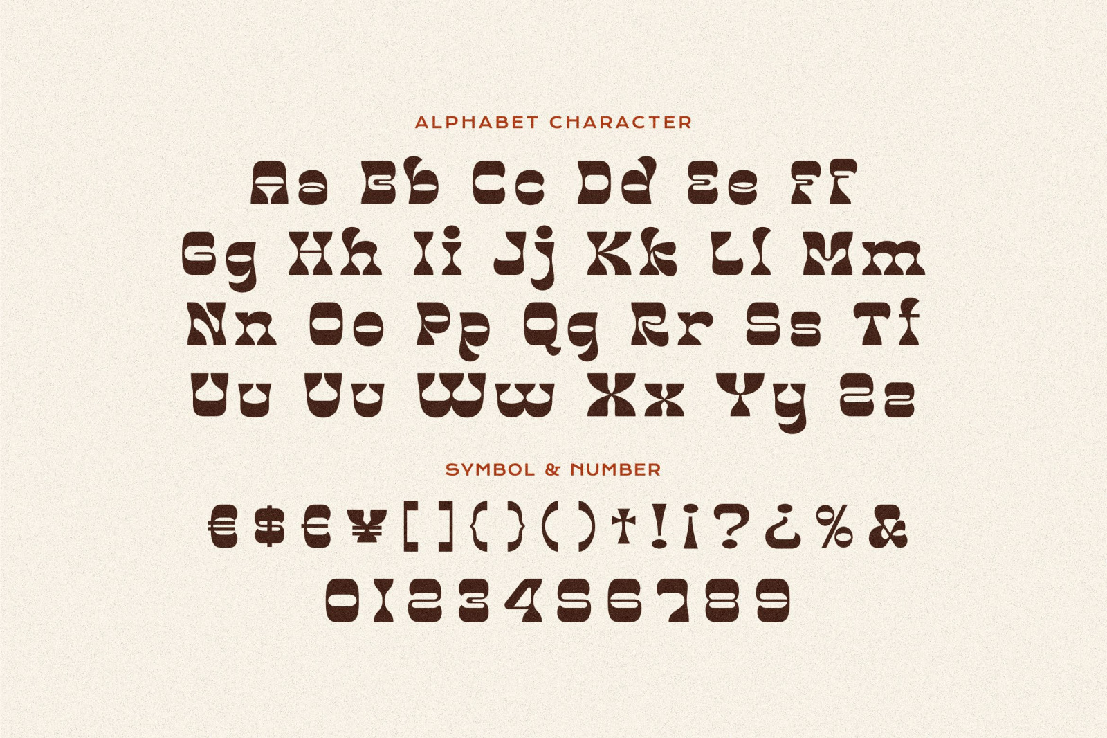 Hello Omens - Funky Groovy Font Hello Omens - Funky Groovy Font