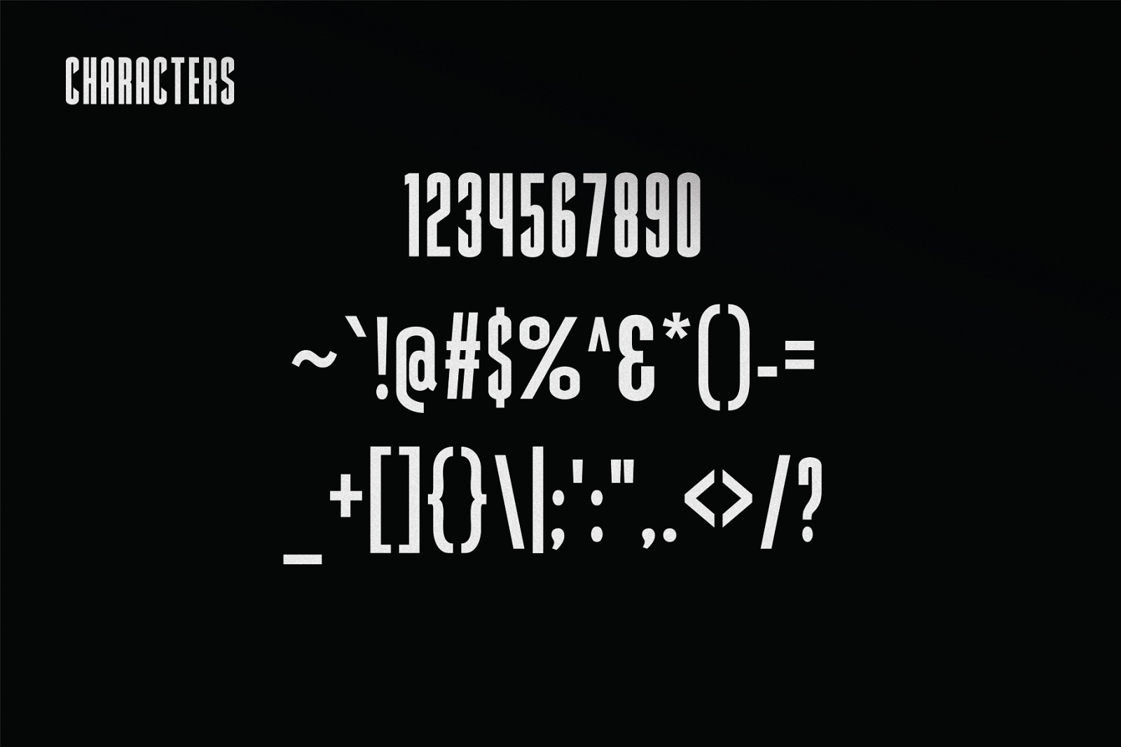 Bowser - Condensed Typeface Bowser - Condensed Typeface
