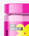 120ml Clear Jar Mockup 120ml Clear Jar Mockup