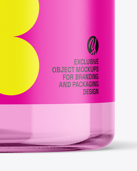 120ml Clear Jar Mockup 120ml Clear Jar Mockup